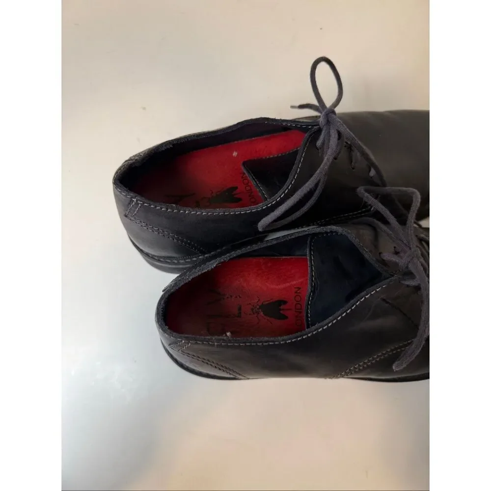 Fly London Black‎ Derby Men’s Shoes Size 42